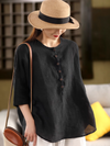 Women's Elegance to your Wardrobe Solid Color Shirt Top