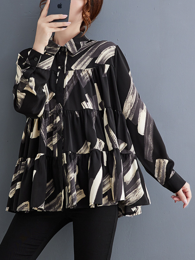 Women's Button Up Shirt Top