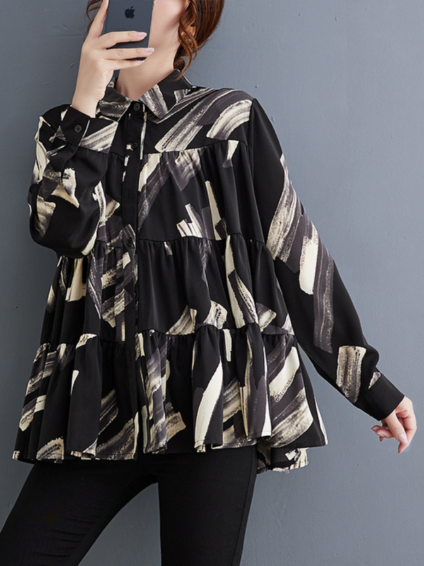 Women's Button Up Shirt Top