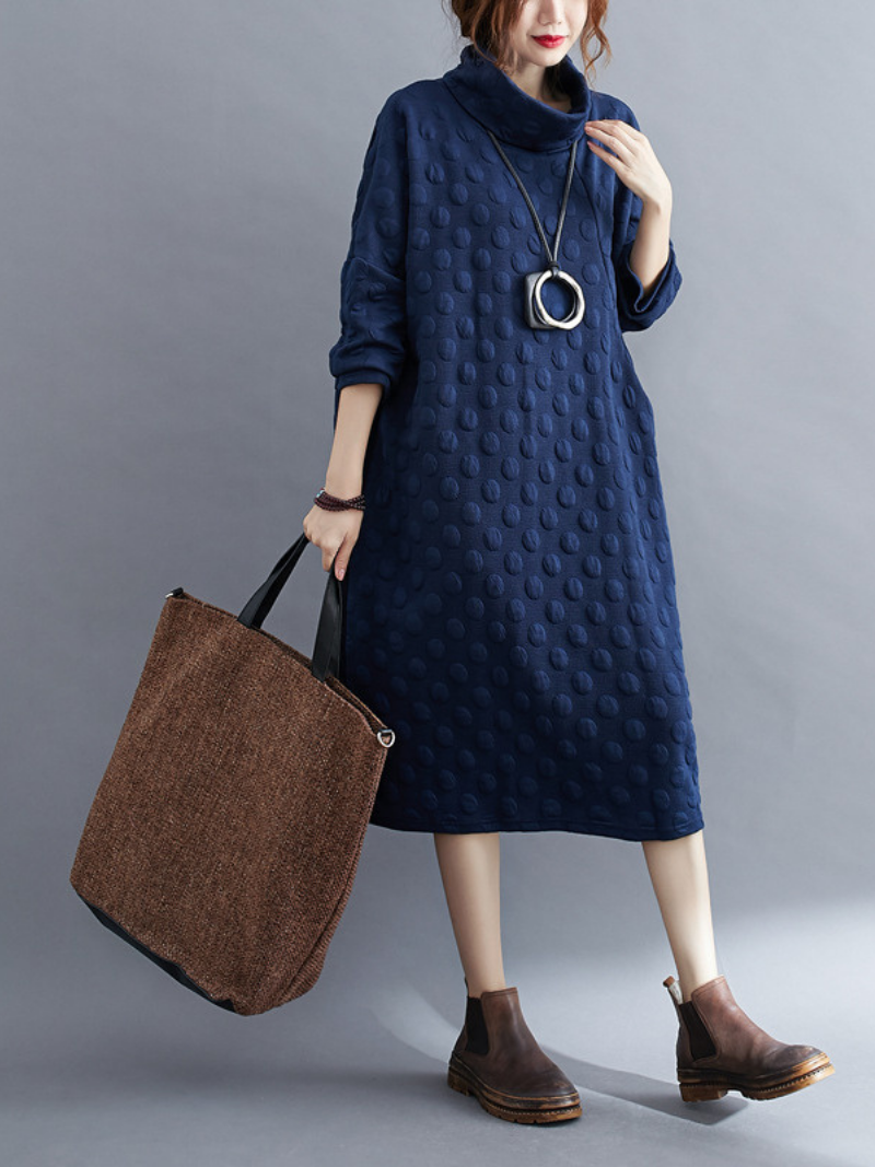 Women's Blue Shirt Dress