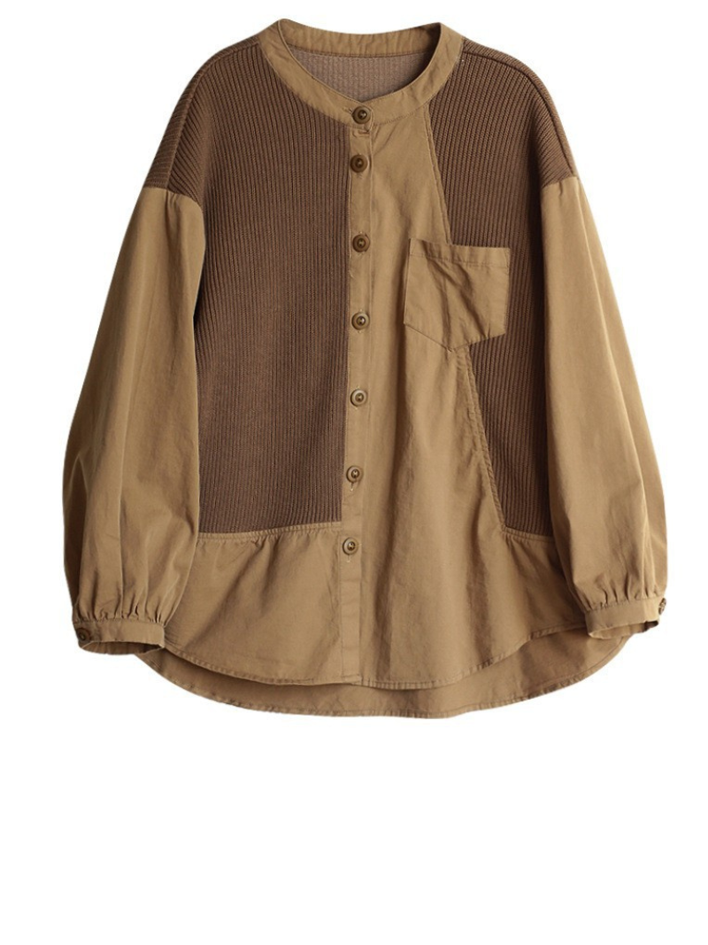 Bouton d'été décontracté et polyvalent des femmes