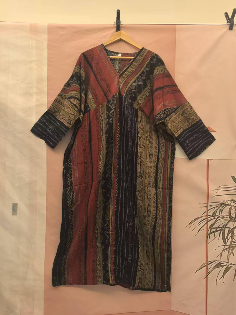 Robe de Kaftan imprimée parfaite de l'été pour femmes