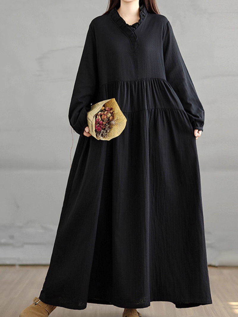 Women's Summer Smock Dress with Pockets