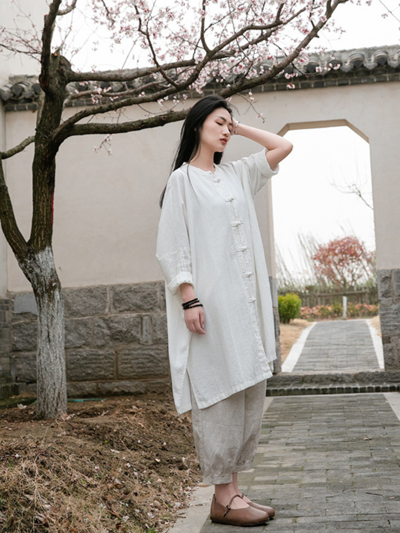 Women's White Shirt Dress