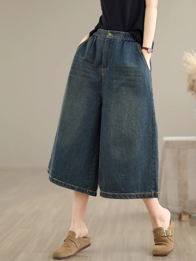 Bouton de poches à la mode à la mode des femmes en bas