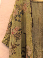 Robe de cardigan lâche imprimée et confortable de l'été pour femmes et confortable