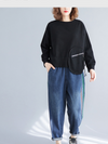 Women's Classic Stylish Zipper & Crew Neck Sweater