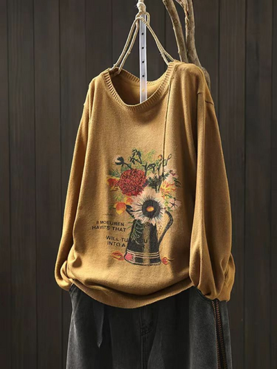 Women's Yellow Sweater