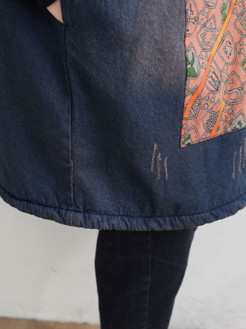 Women's  Button-Up Coat.