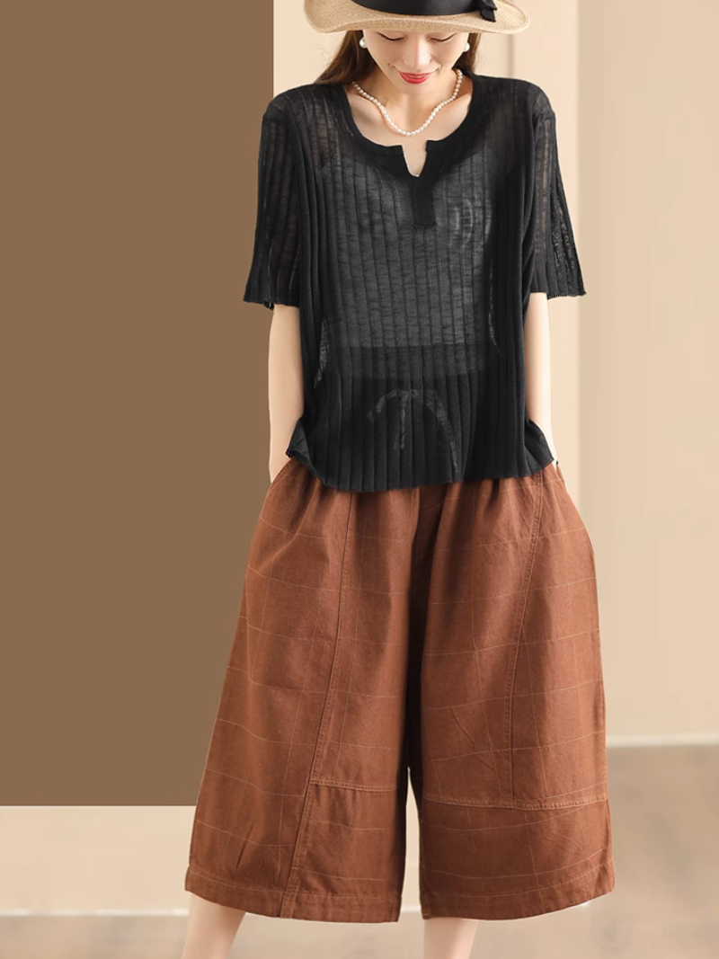 Women's Side Loose Bottom 