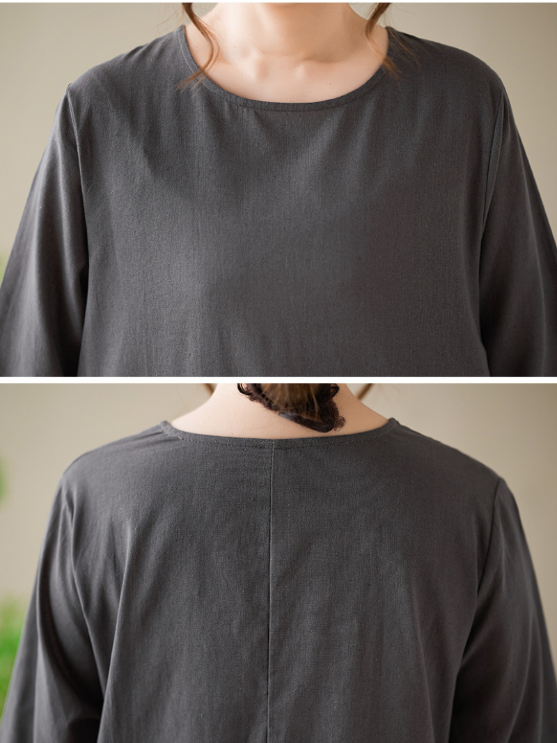 Women's Crew Neck Dresss