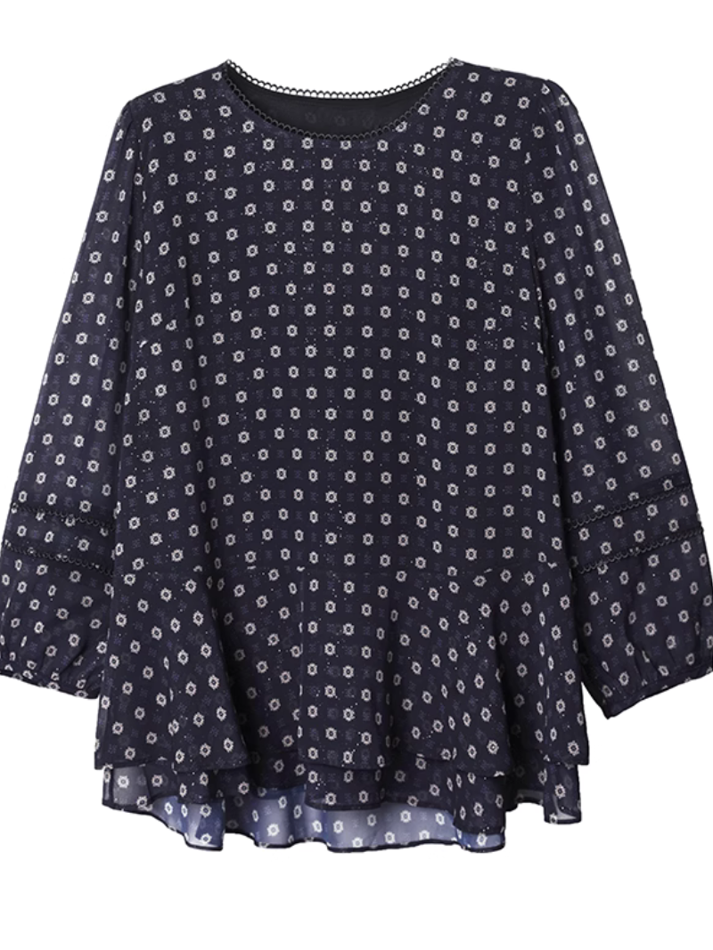 Women's Classic Vibes & Elegant Fashionable Dot Top