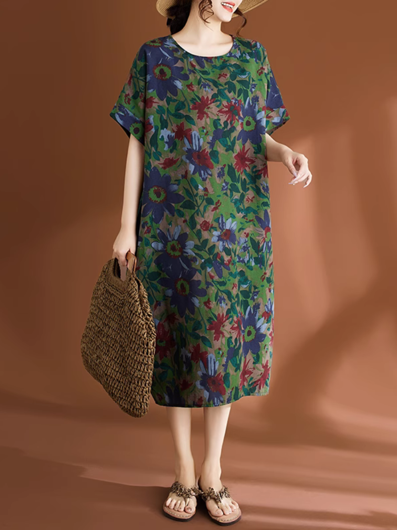Women's Floral Midi Dress