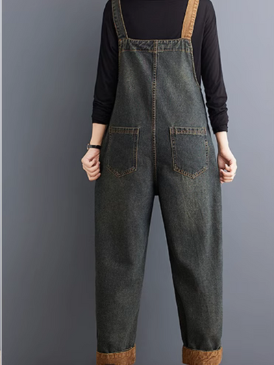 Women's Back Pocket Style Dungaree