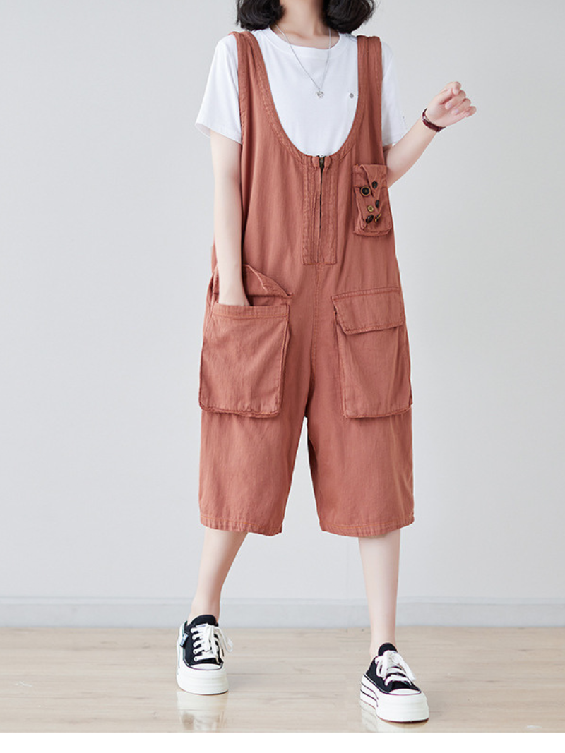 Women's Loose Dungaree