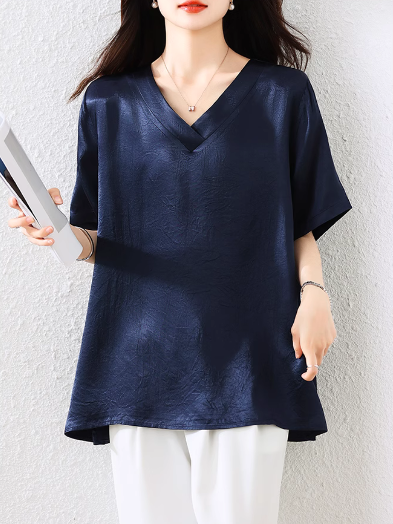 Women's Casual All-Day Wear Solid Color Tops