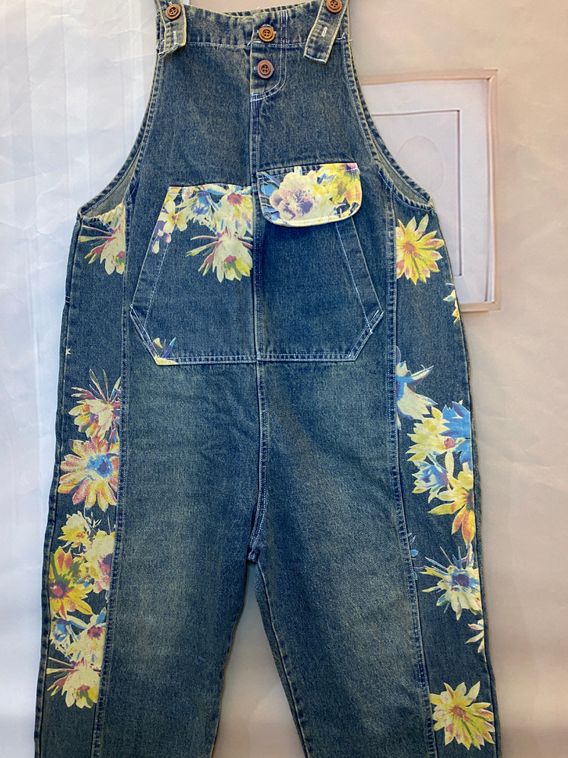 Dreams les plus fous de la salopette en denim en coton