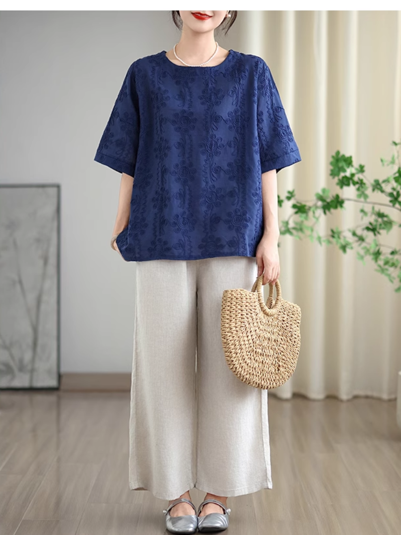 Women's Retro Ethnic Top