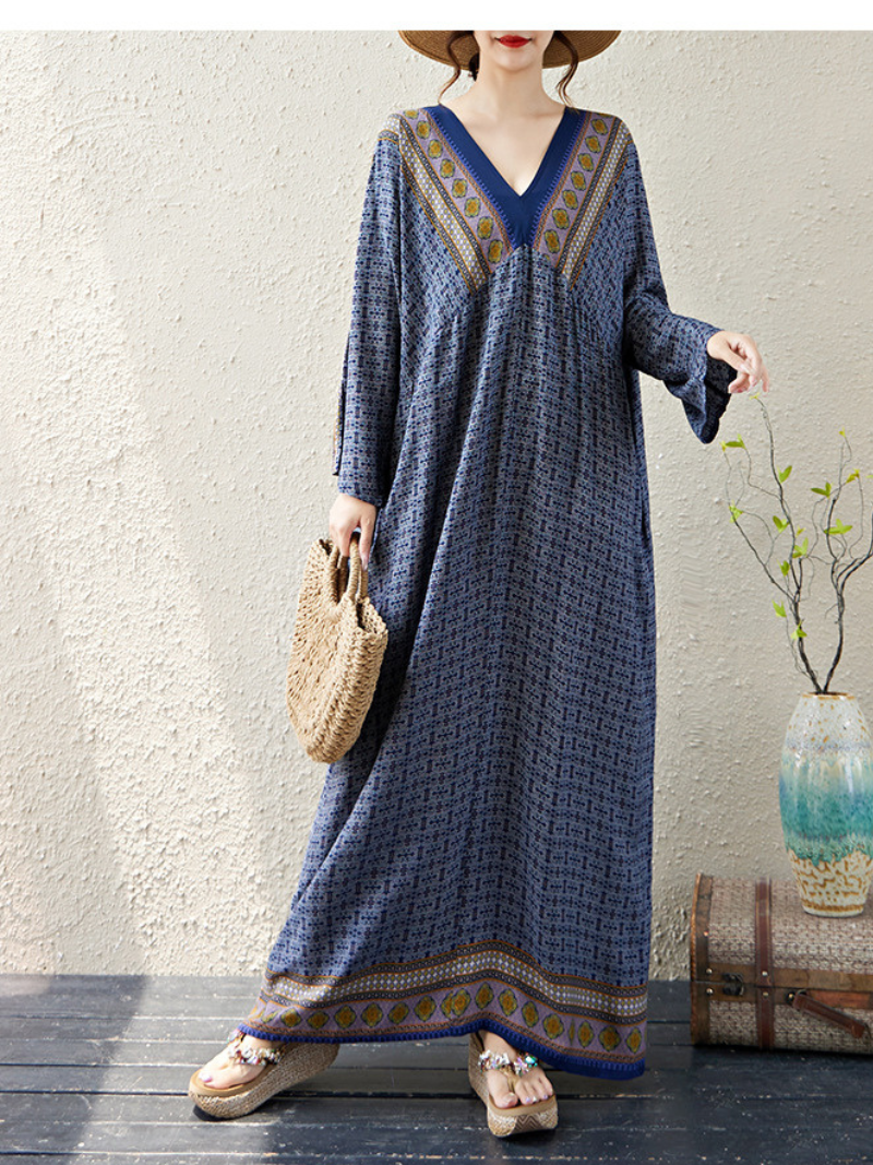 Women's Loose Kaftan Dress