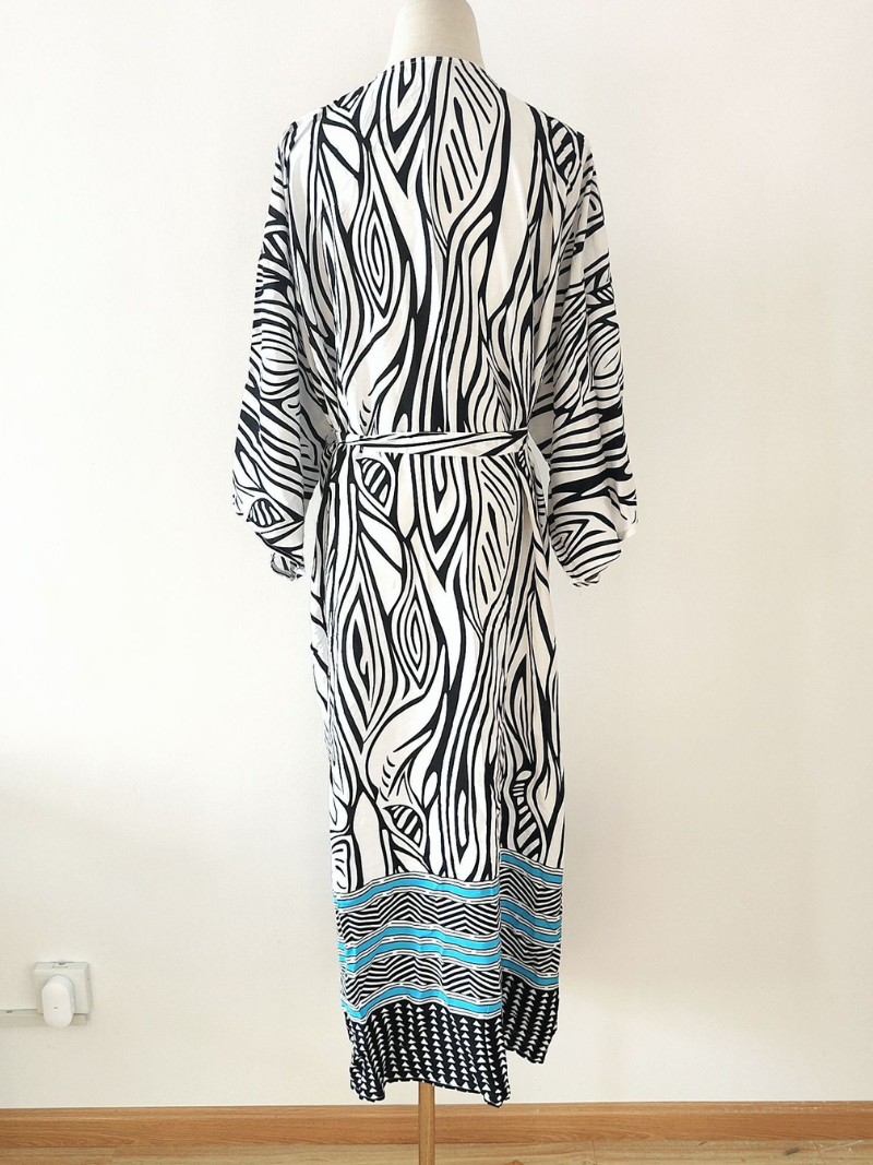 Women's Multi-Color Kimno Jacket 