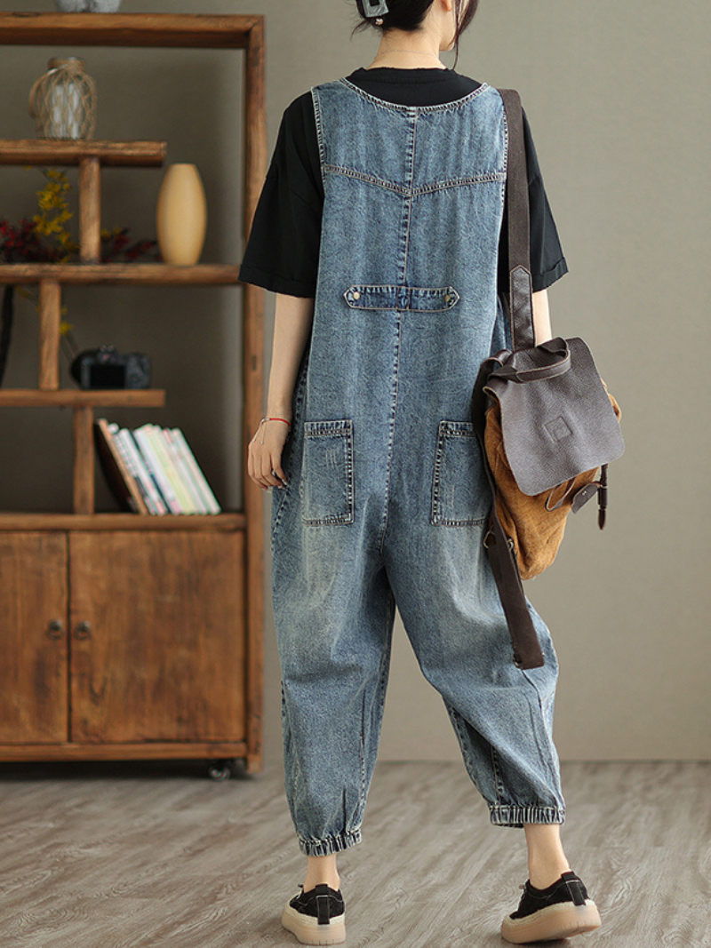 Women's Denim Jumpsuit