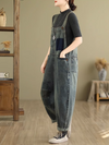 Women's High Waist Dungaree