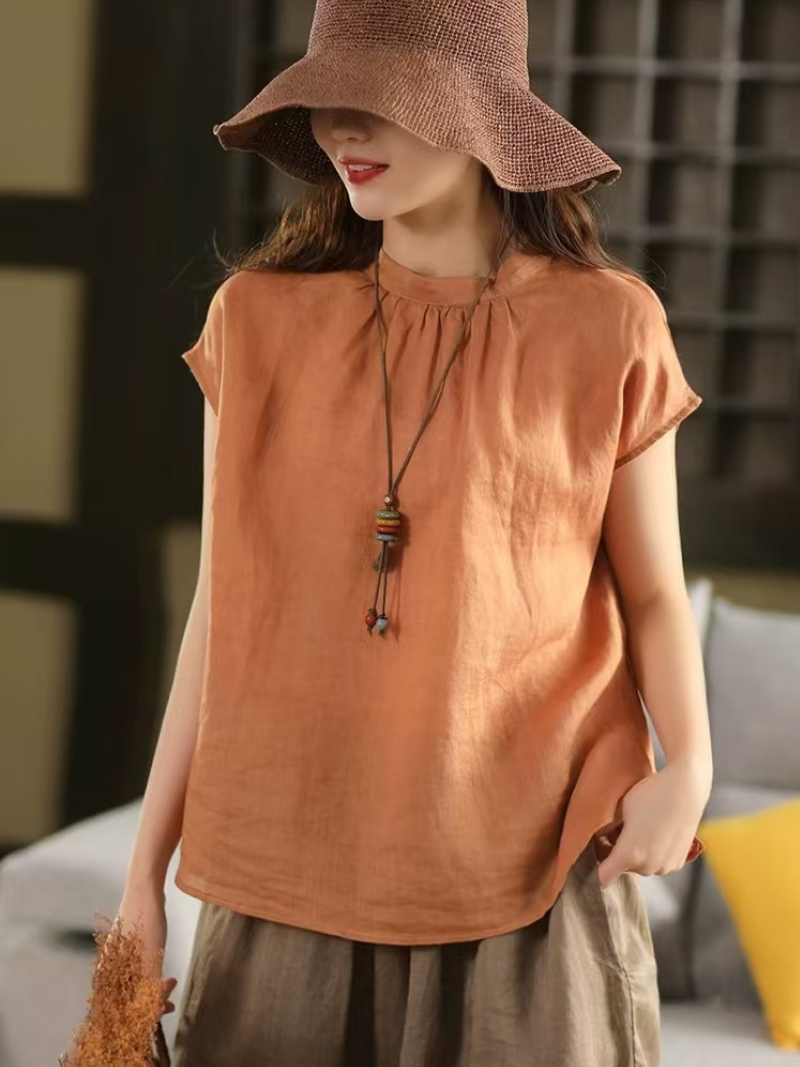 Women's Loose Orange top 