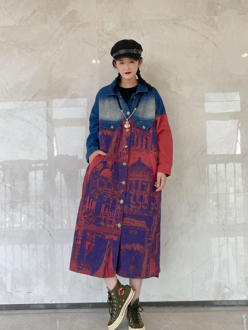  Women's Red Jacket Coat