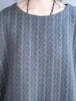 Women's Round neck Sweater Shirt