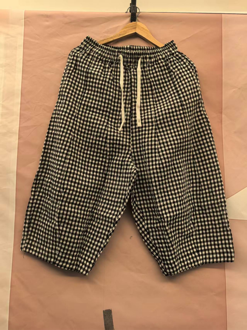 Lightweigh Women Welf lâche décontracté et le fond à carreaux