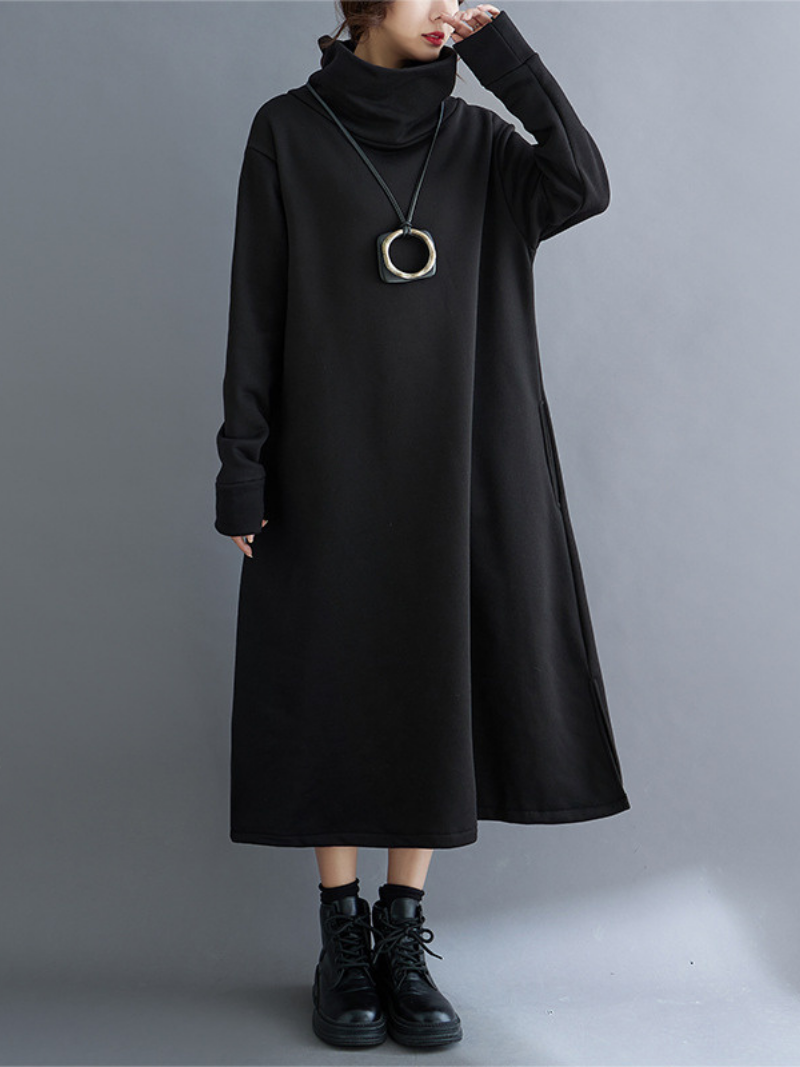 Women's  Mid-Length Shirt Dress