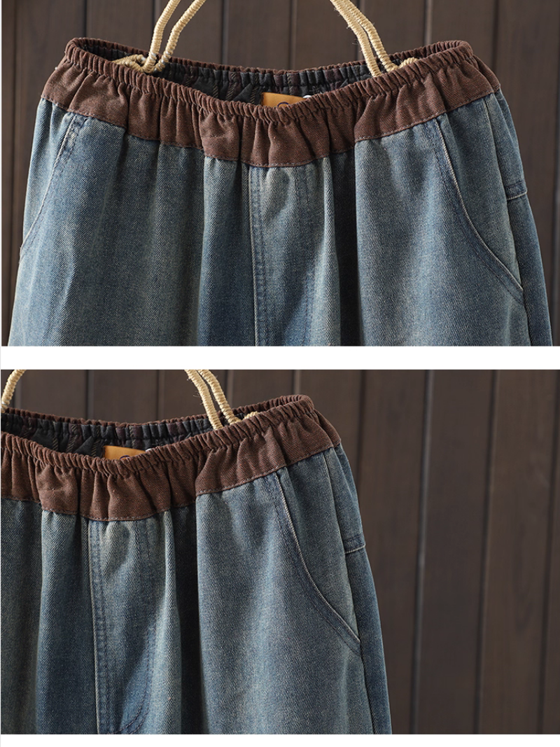 Été élégant de la femme Patch Work Work Bottom