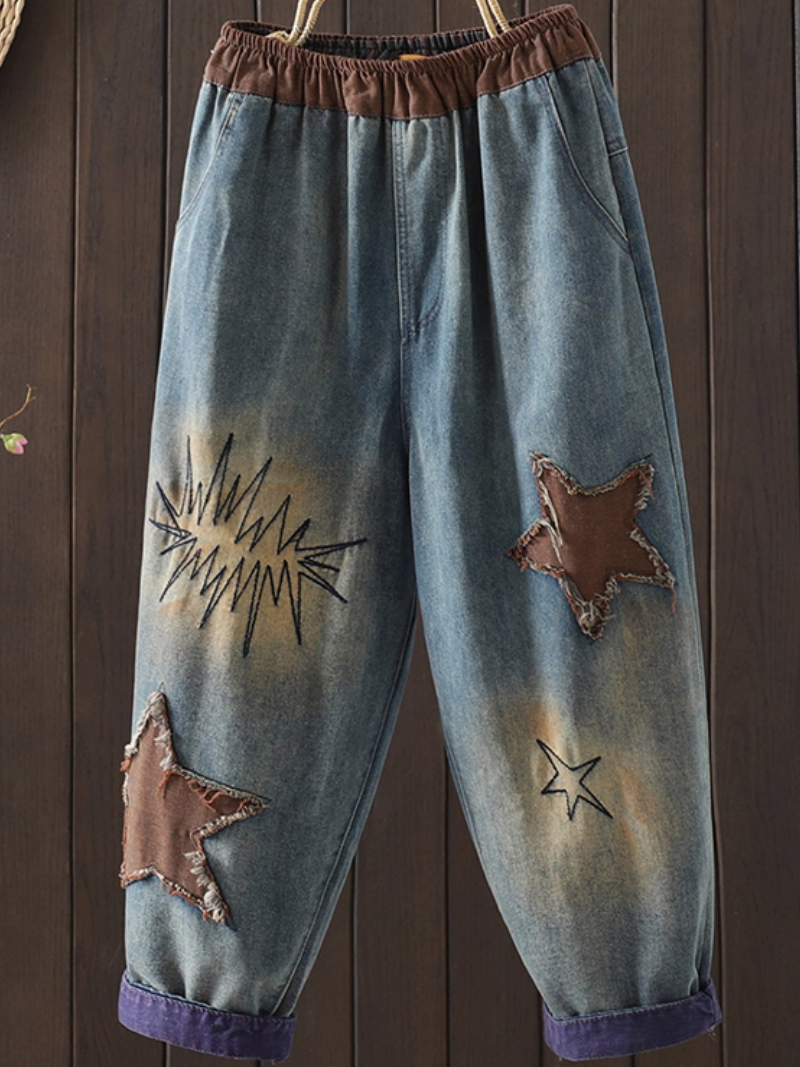 Été élégant de la femme Patch Work Work Bottom