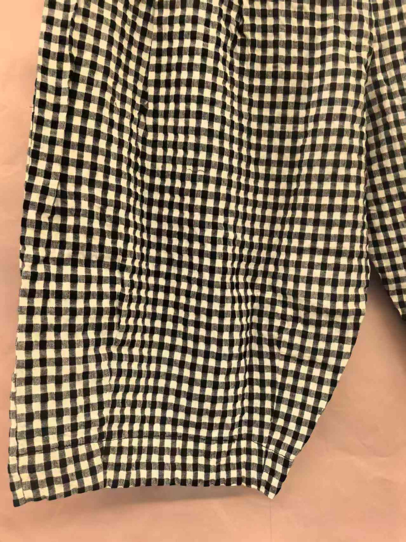 Lightweigh Women Welf lâche décontracté et le fond à carreaux