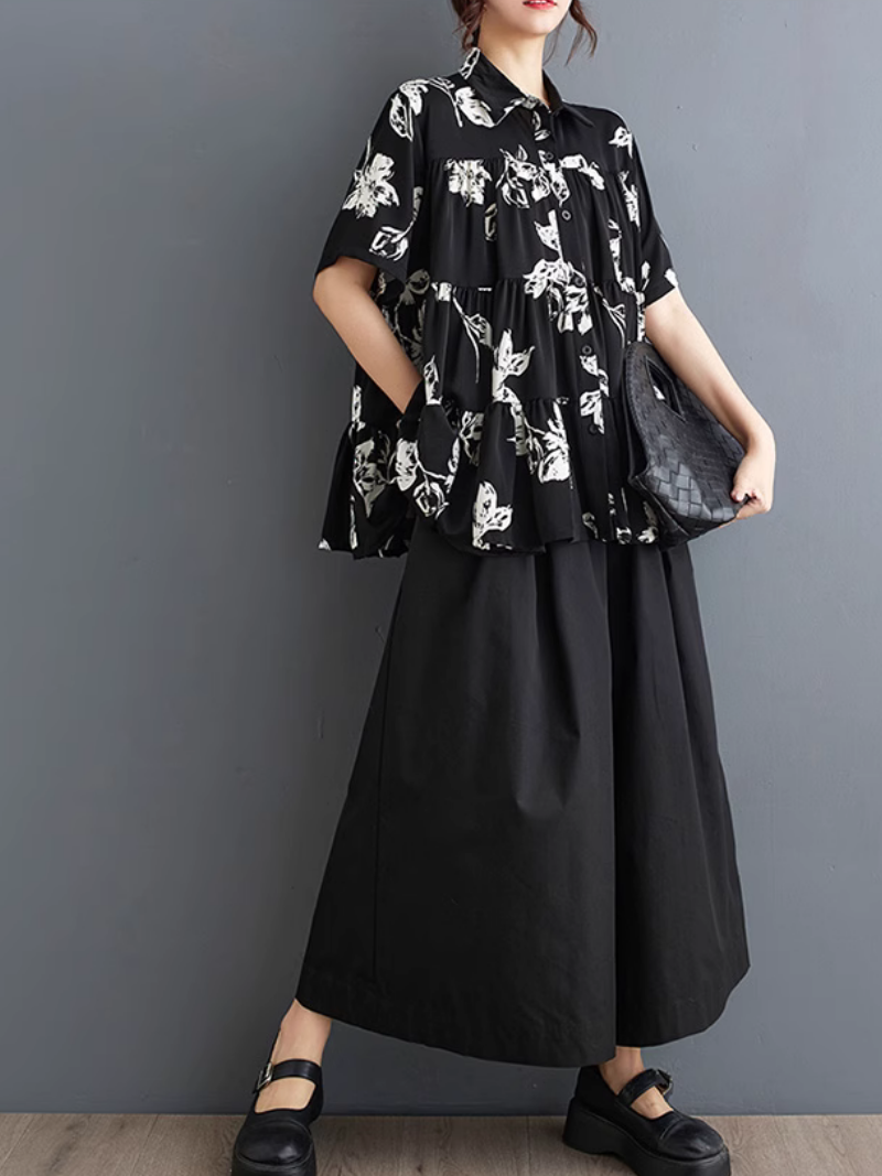 Stylish Women's Loose Fit Shirt 