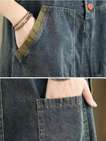 Comfy Women's Summer Sleeveless Baggy Dungarees | Eva Trends
