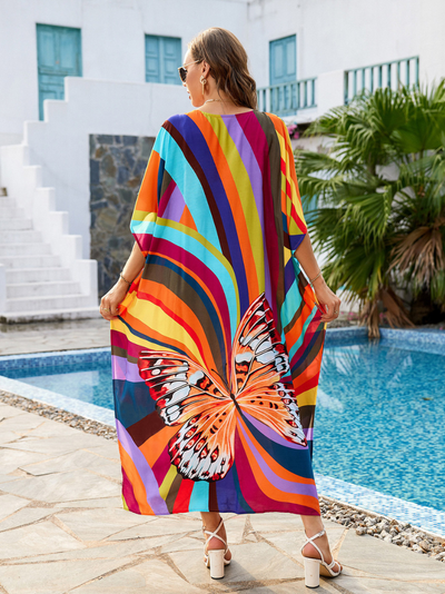 Women's Loose Kaftan Dress