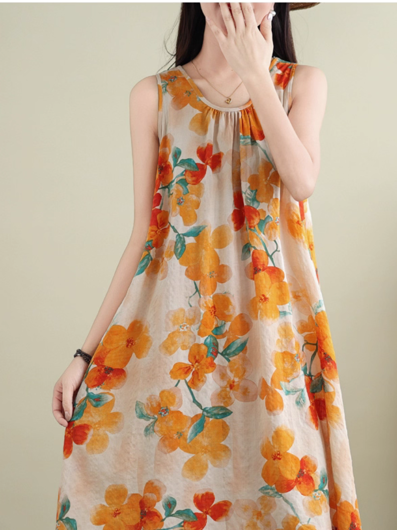  Women's comfort Middi Dress