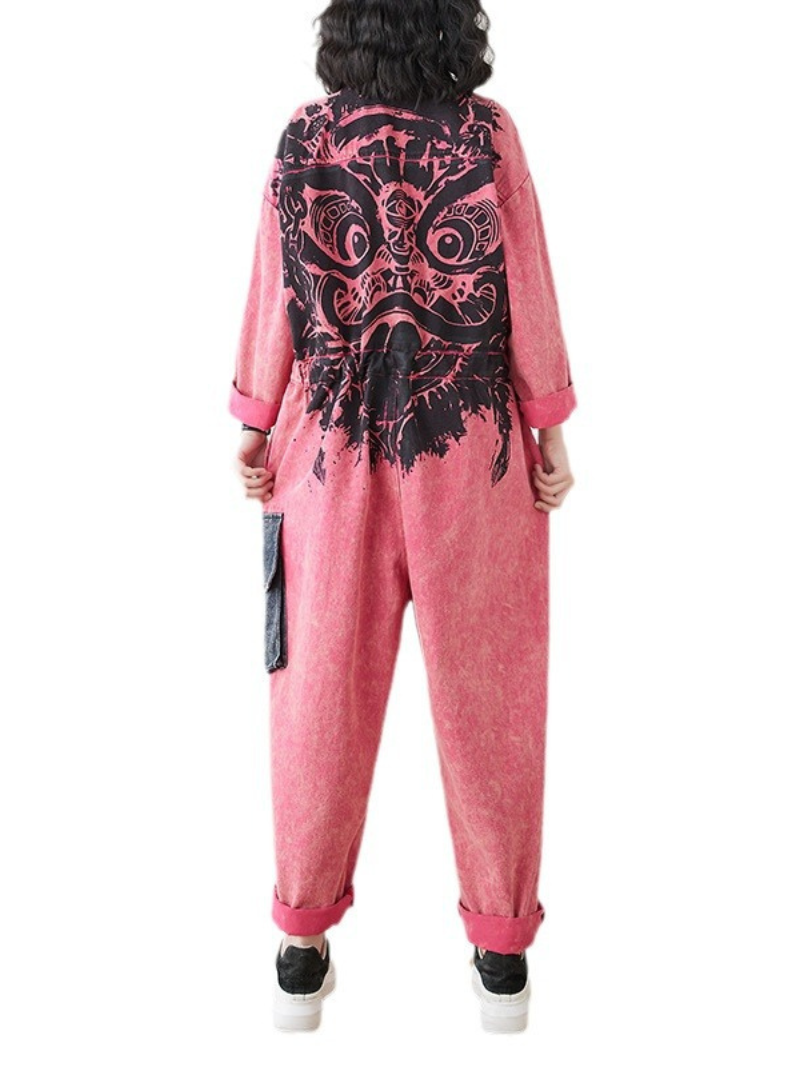 Women's Fashionable Loose Dungaree 