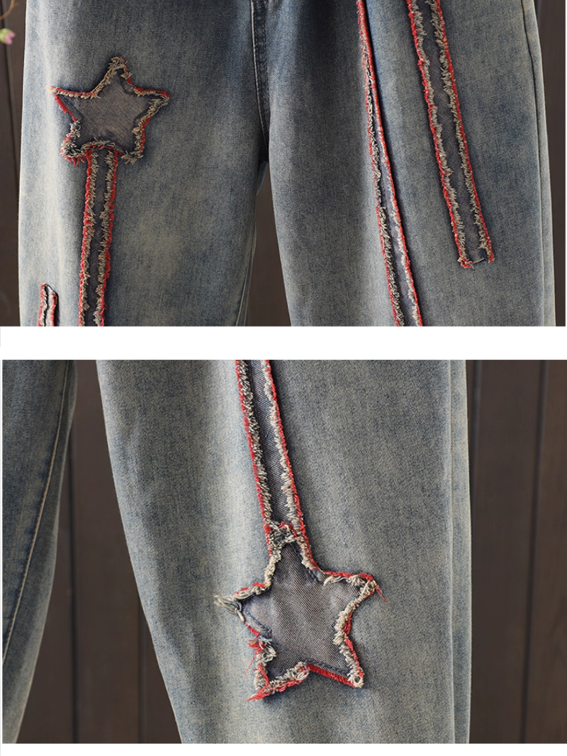 Patchwork de bord élégant d'été pour femmes en bas en vrac