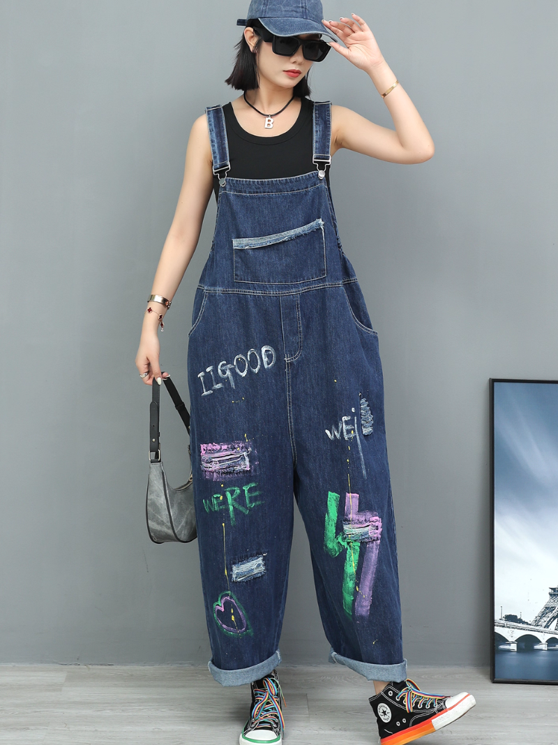 Women's  Side Pocket Dungaree 