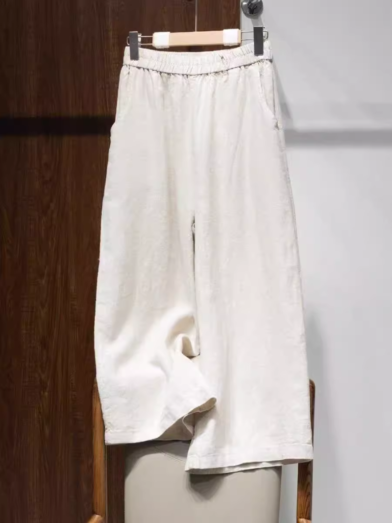 Couleur solide confortable et à la mode des femmes à jambes droites