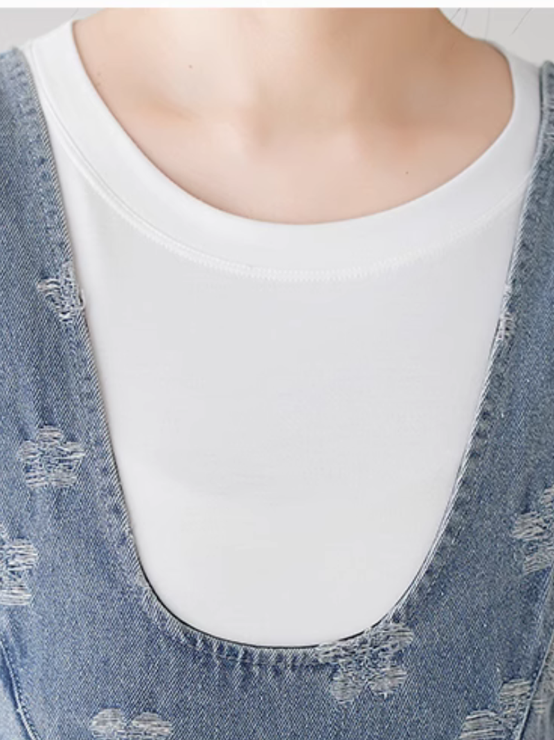 Women's crew neck  dress 