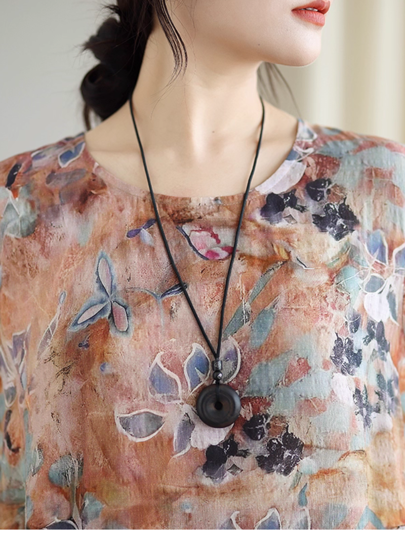 Women's Crew Neck  Dress