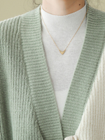 Women's Green Cardigan