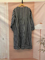 Women's Spring & Autumn Stylish Striped Casual Loose A-Line Dress