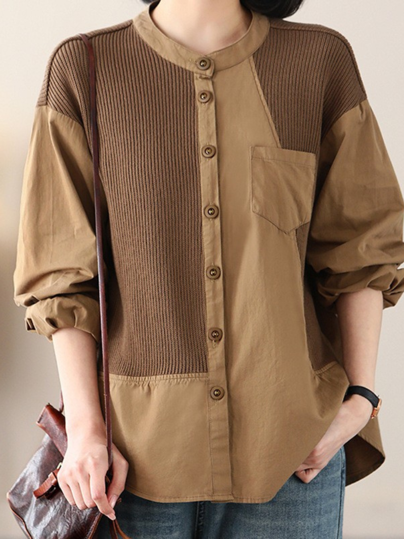 Bouton d'été décontracté et polyvalent des femmes