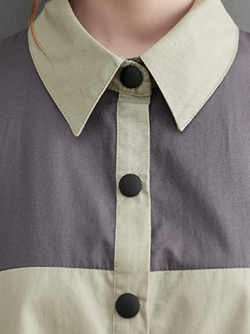 Women's Polo Collar Coat