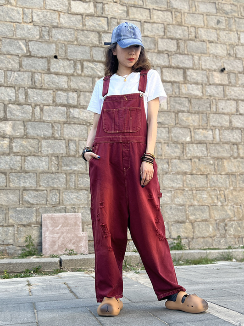 Women's Summer Loose Dungaree 
