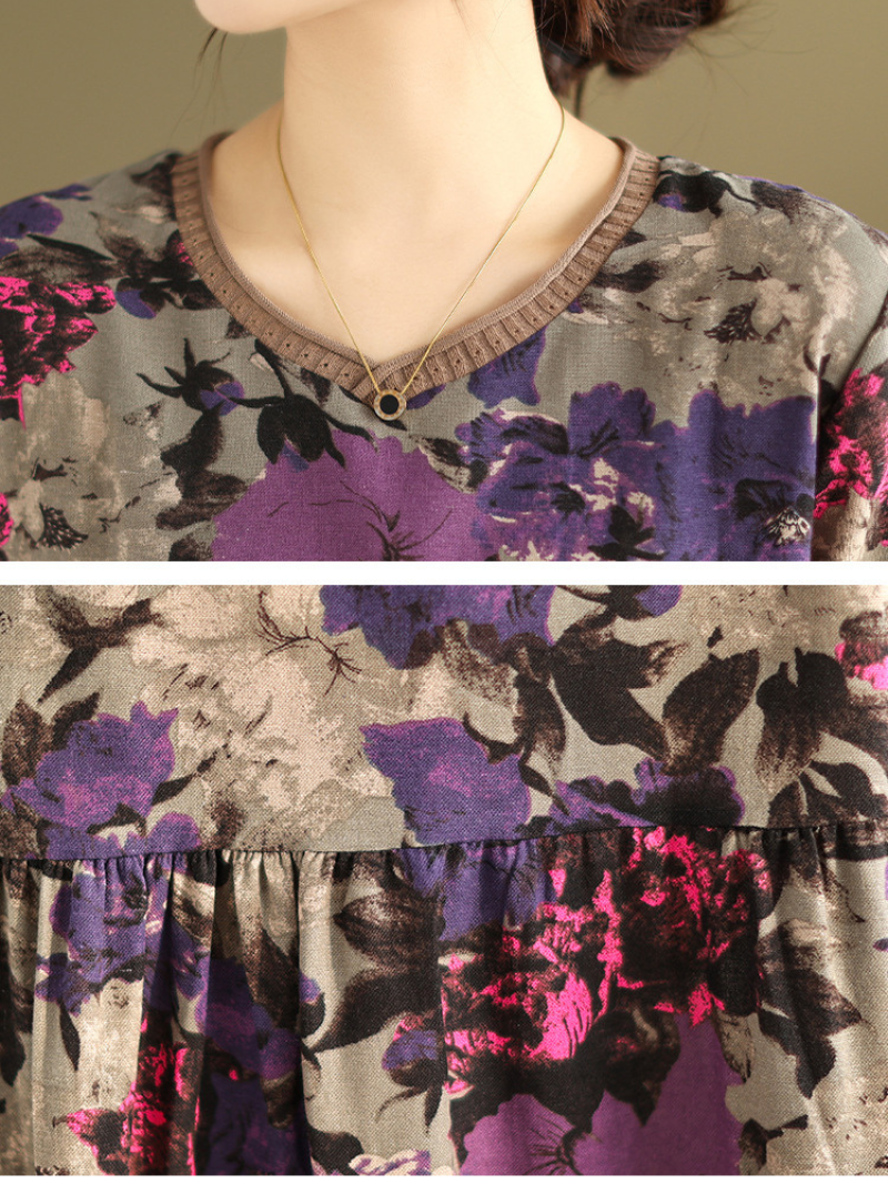 Womens Gathered dress at bust 